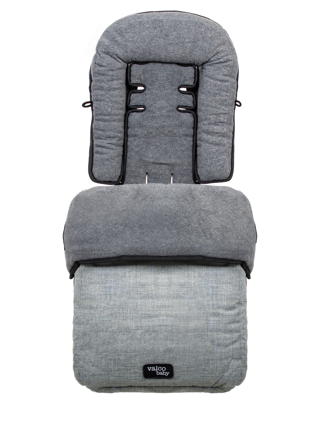 Valco Baby Snug Footmuff Grey Marle(A9805) (Ex-Display)