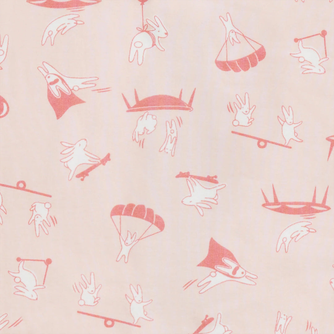 Organic Sleep Bag 1.0 TOG - Dusty Pink - Daredevil Bunny