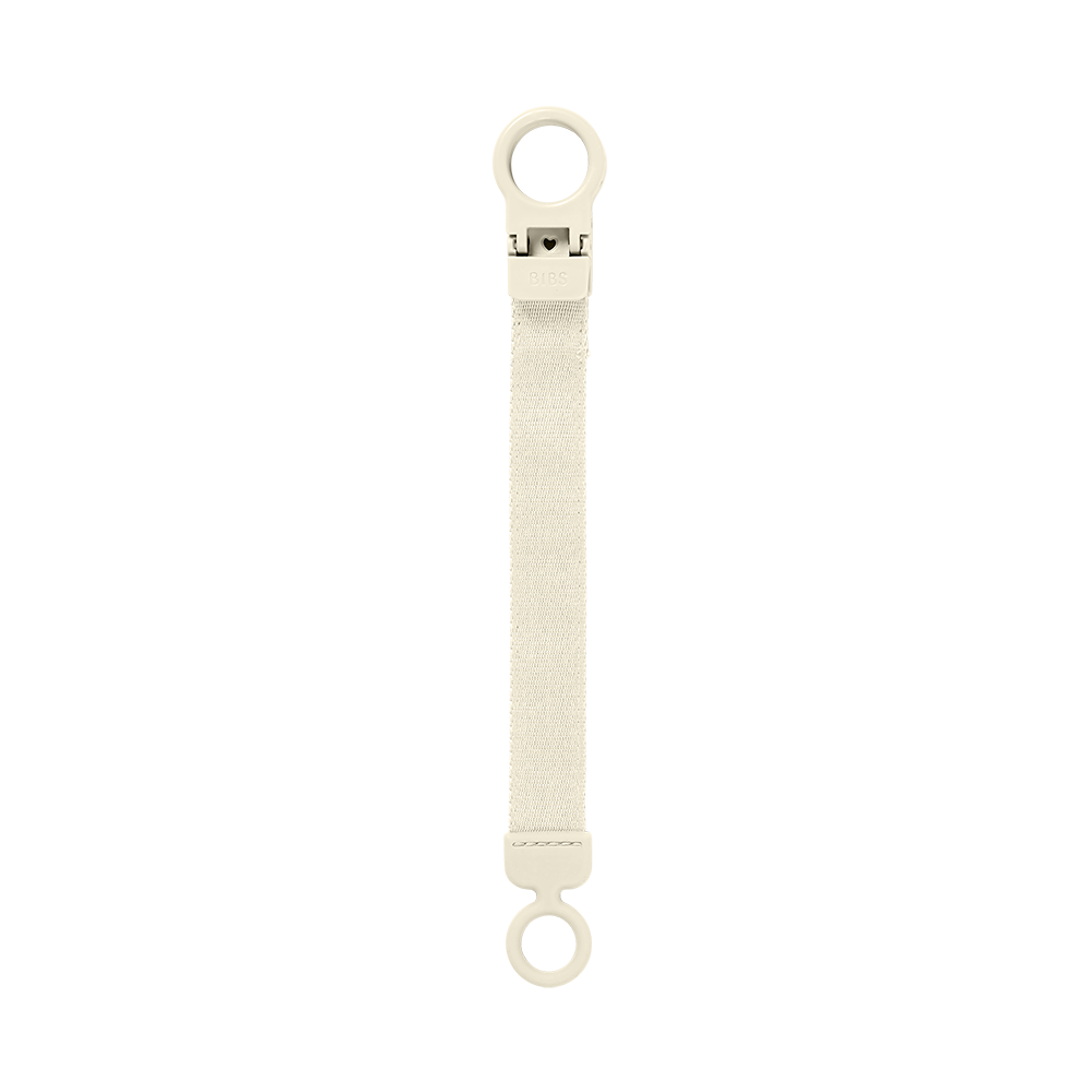 BIBS Pacifier Clip Loop - Ivory