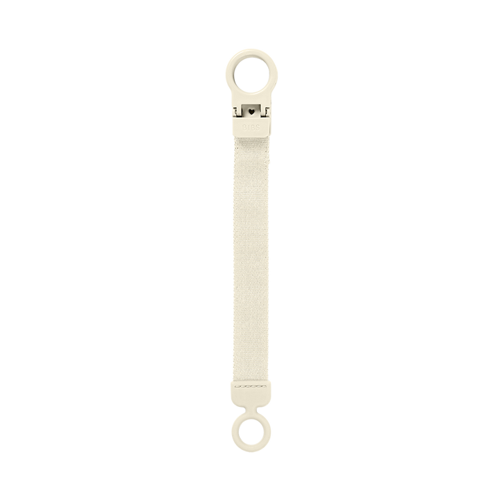 BIBS Pacifier Clip Loop - Ivory