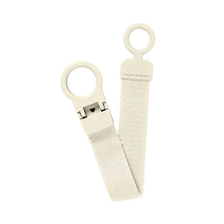 BIBS Pacifier Clip Loop - Ivory