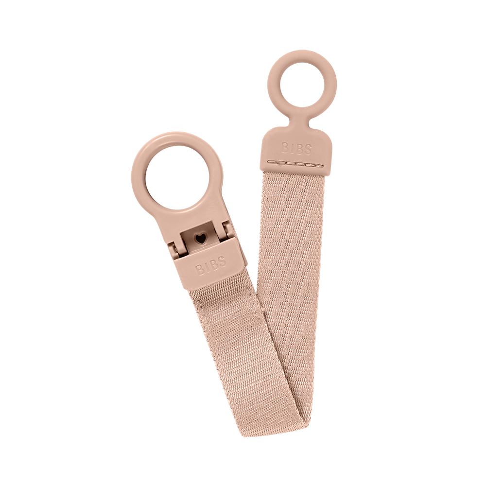 BIBS Pacifier Clip Loop - Blush