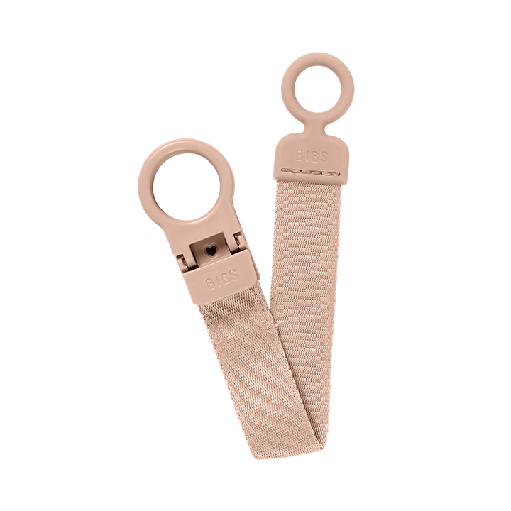 BIBS Pacifier Clip Loop - Blush