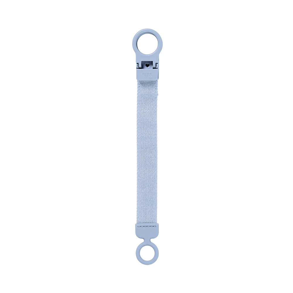 BIBS Pacifier Clip Loop - Dusty Blue