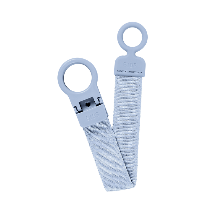BIBS Pacifier Clip Loop - Dusty Blue