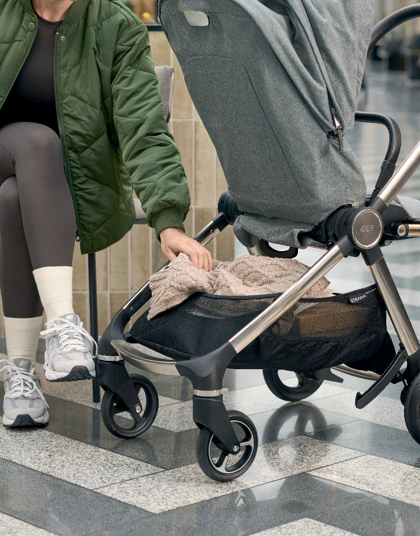 Mamas & Papas Strada Pram-Grey Melange