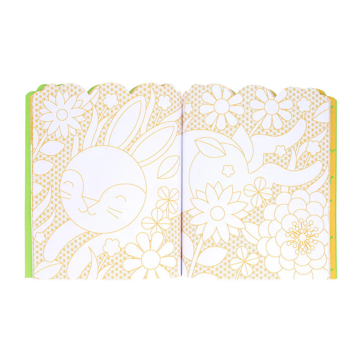 PETIT COLLAGE - COLOURING BOOK WITH STICKER | BUNNIE