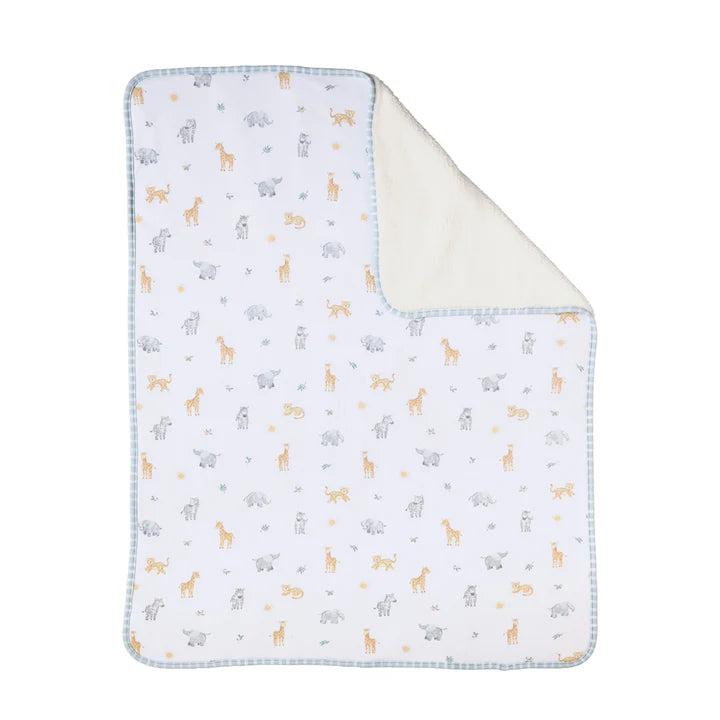 Living Textiles Sherpa Blanket - Roam & Roar
