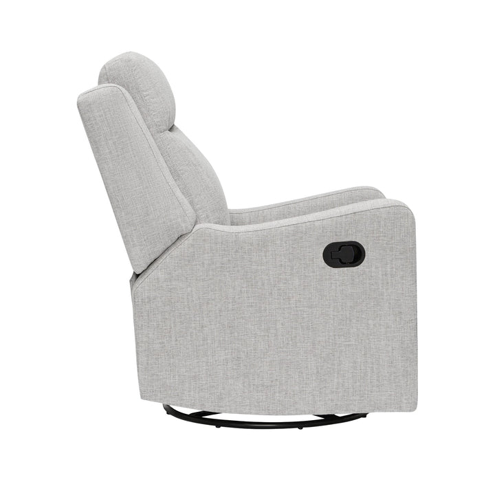 Il Tutto Henry Recliner Glider Chair in Pure Grey