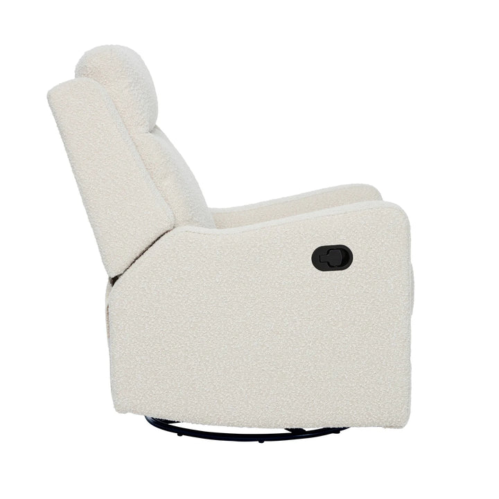 Il Tutto Henry Recliner Glider Chair in Vanilla Bouclé