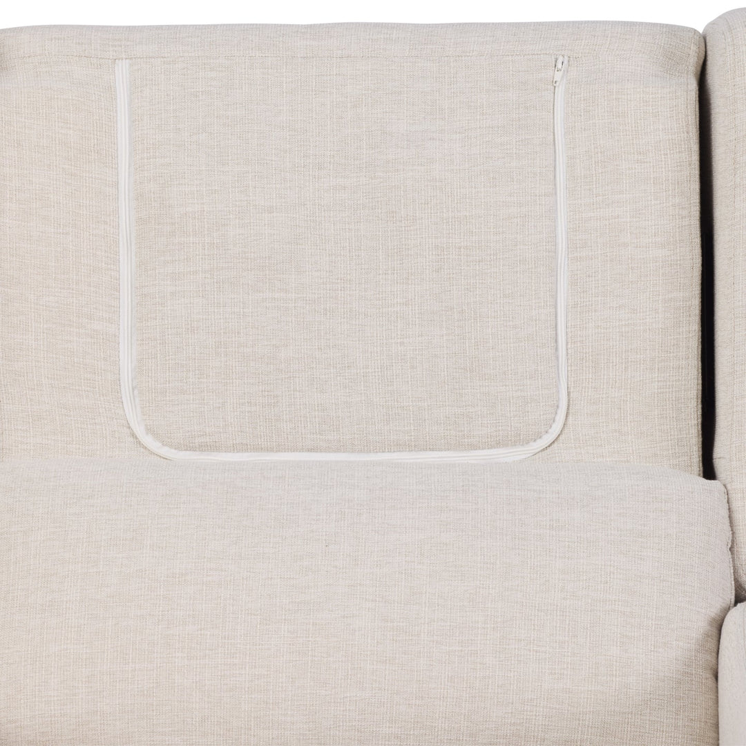 Il Tutto Henry Plus Massage & Heat Nursing Chair in Eggshell