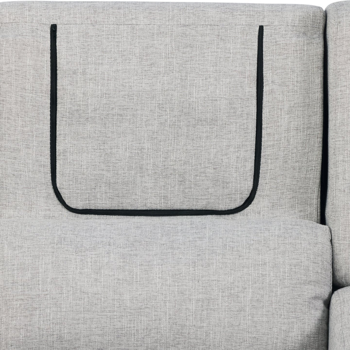 Il Tutto Henry Plus Massage & Heat Nursing Chair in Pure Grey