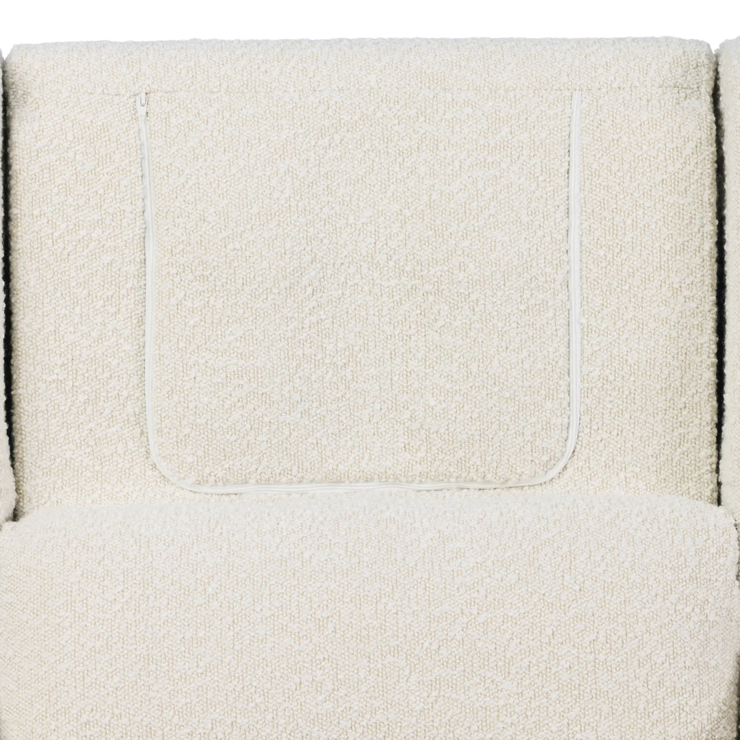 Il Tutto Henry Plus Massage & Heat Nursing Chair in Vanilla Bouclé