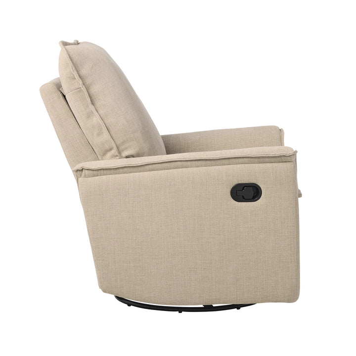 Il Tutto Louie Recliner Glider Nursery Chair in Latté