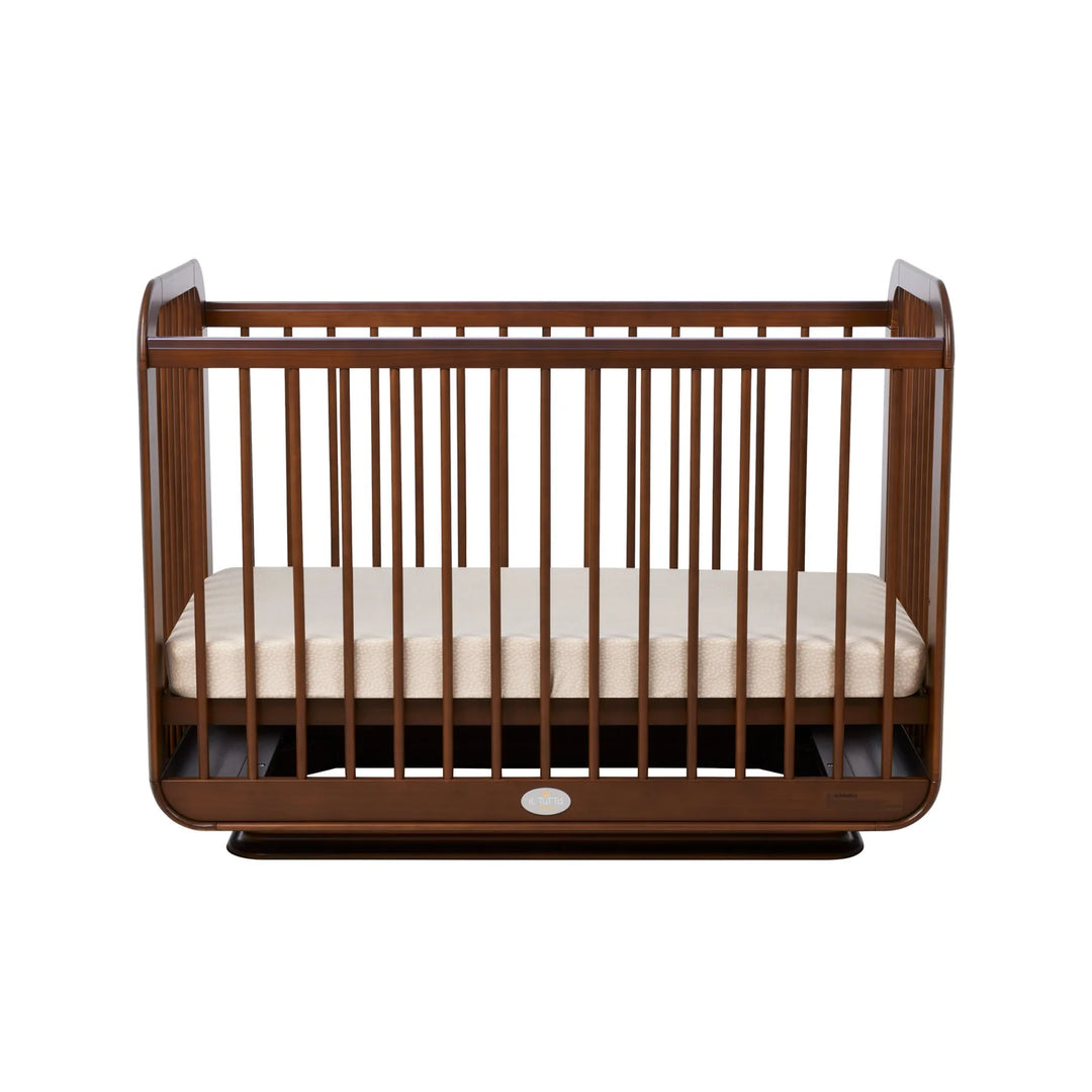 iL Tutto Ollie Sustainable Timber Cot in Walnut