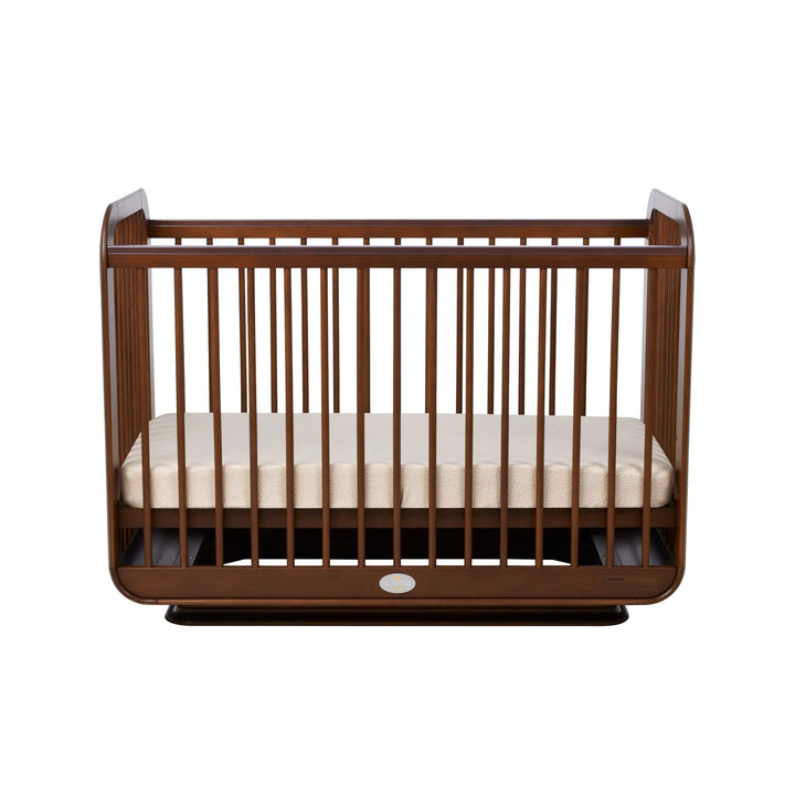 iL Tutto Ollie Sustainable Timber Cot in Walnut