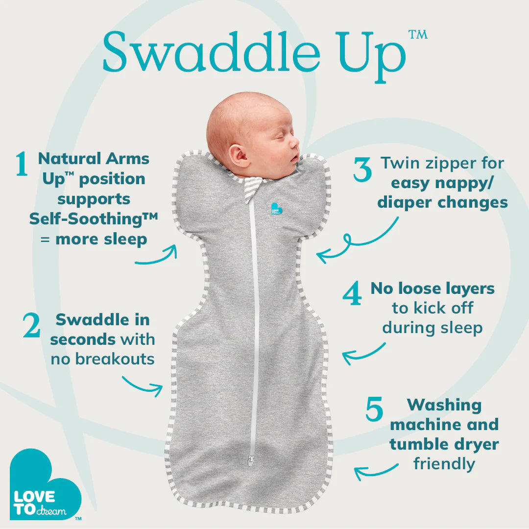 SWADDLE UP™ Original-White Dreamer