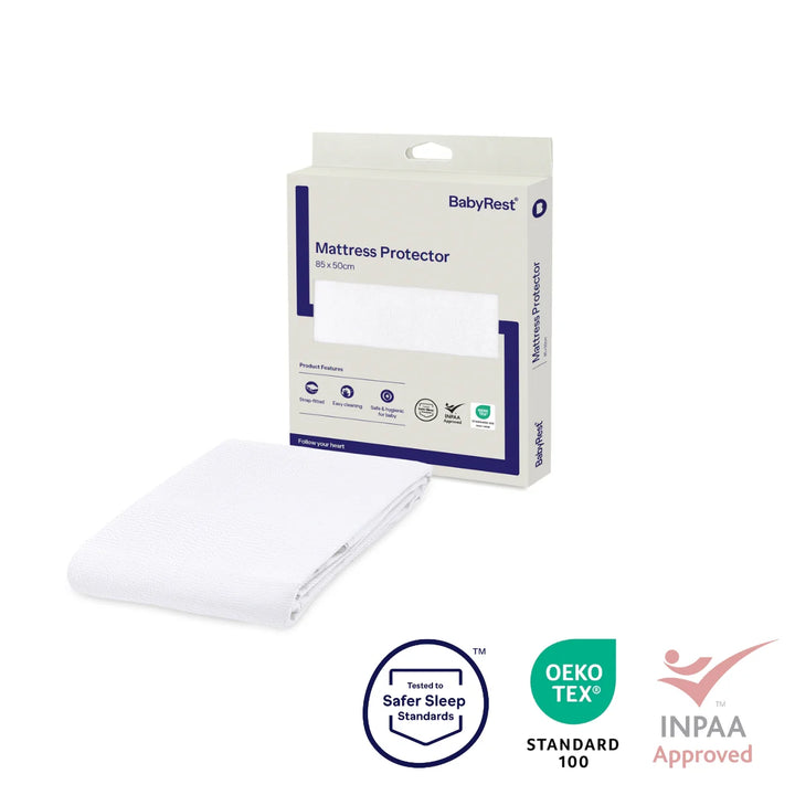 BabyRest Waterproof Mattress Protector Cradle 85 x 50 cm