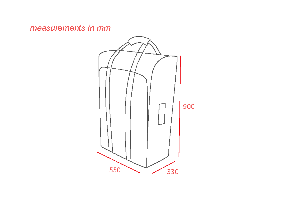 Valco Baby Universal Pram Travel & Storage Bags - Extra Large Single/Double Storage Bag (90cm x 55cm x 33cm)(A0327)
