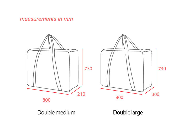 Valco Baby Universal Pram Travel & Storage Bags - Double Large 30*73*80cm(A9896)