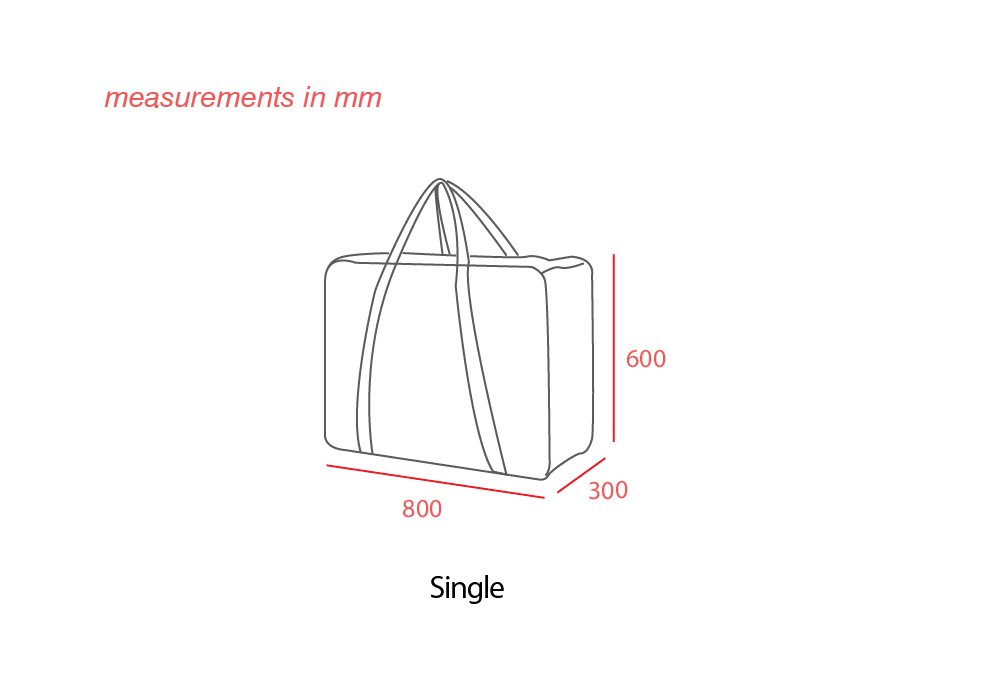 Valco Baby Universal Pram Travel & Storage Bags - Single Storage Bag (80cm x 60cm x 30cm)(A9895)