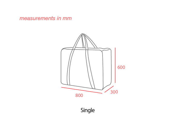 Valco Baby Universal Pram Travel & Storage Bags - Single Storage Bag (80cm x 60cm x 30cm)(A9895)