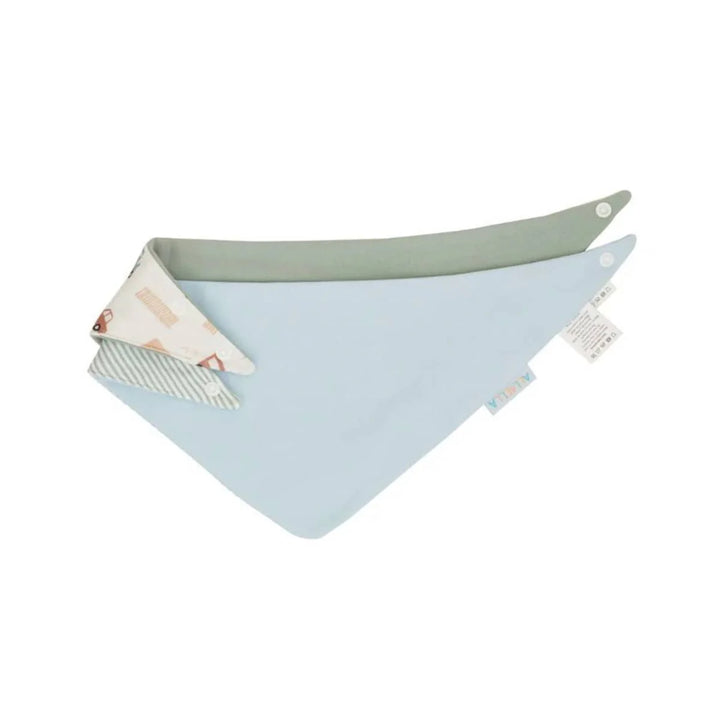 All4Ella Bandana Bibs 2pk - Blue Trucks