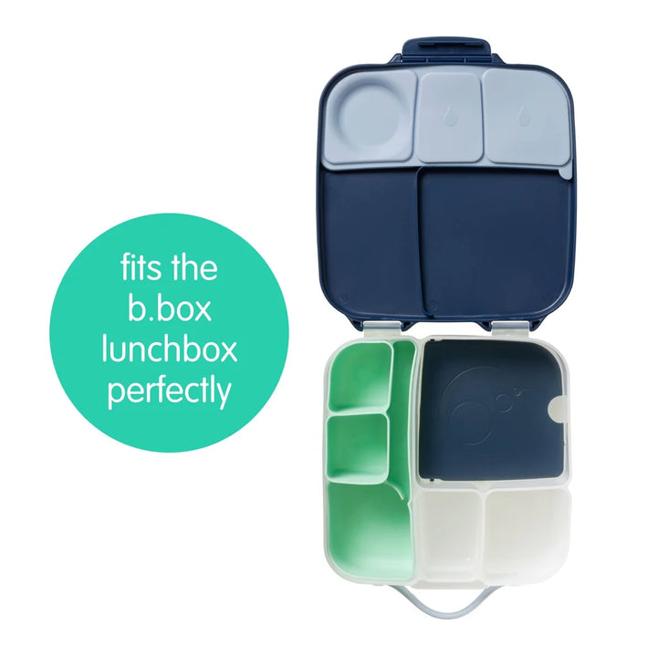 B.Box Silicone Bento Tray lunchbox - electric jungle
