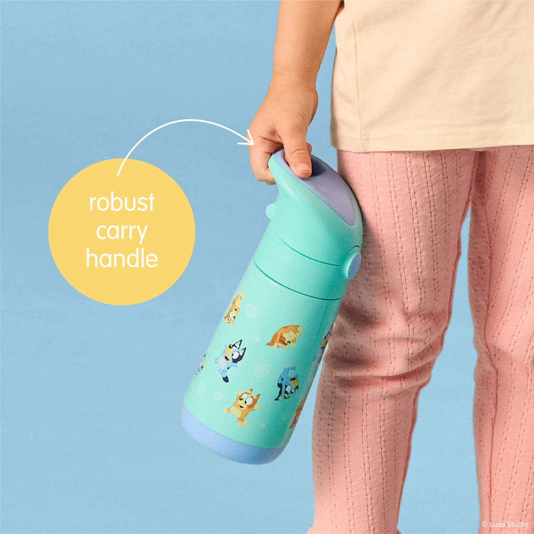 B.box  Insulated Drink Bottle 350mL - Bluey Playtime