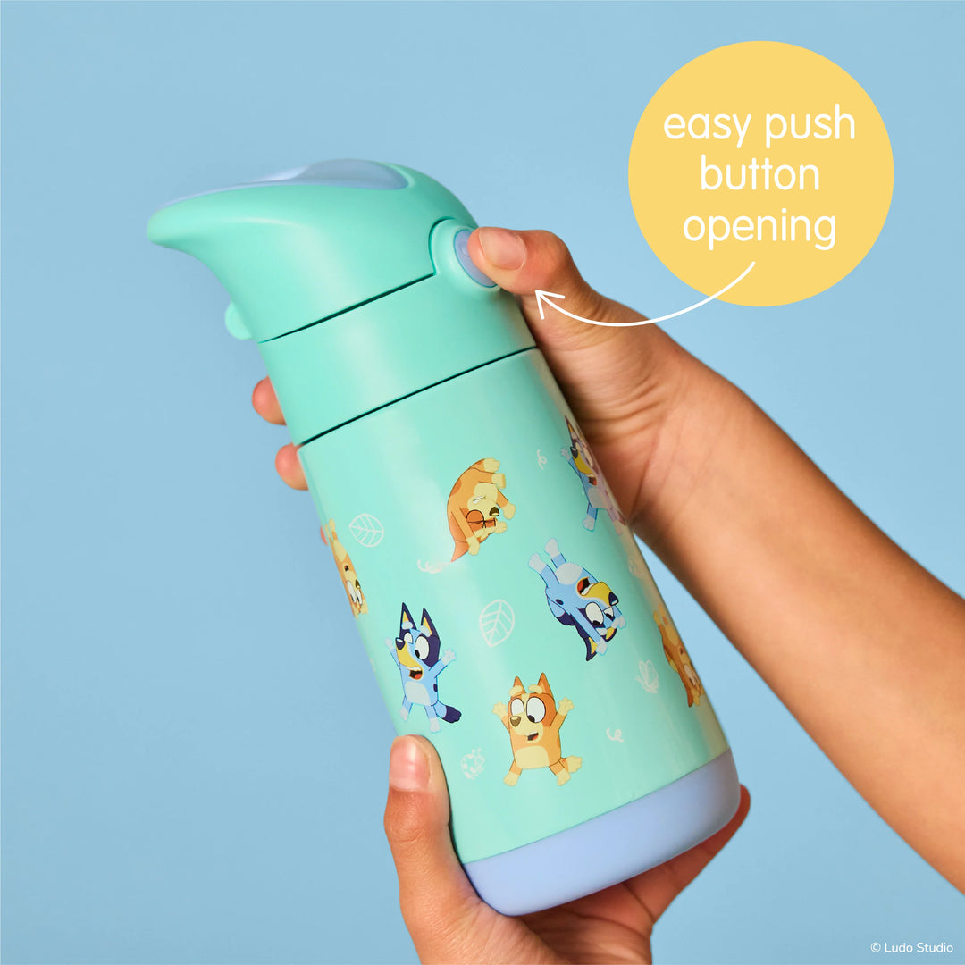 B.box  Insulated Drink Bottle 350mL - Bluey Playtime