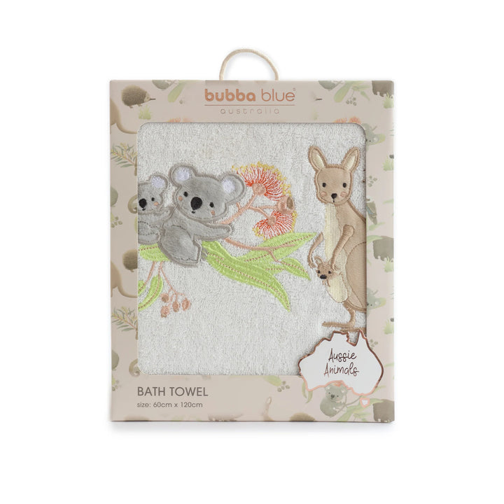 Bubba Blue Aussie Animals Bath Towel