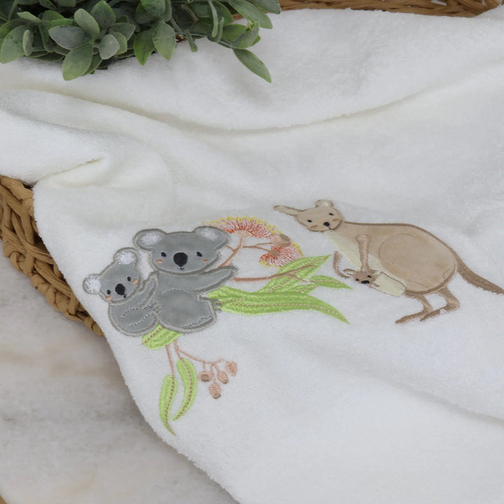 Bubba Blue Aussie Animals Bath Towel