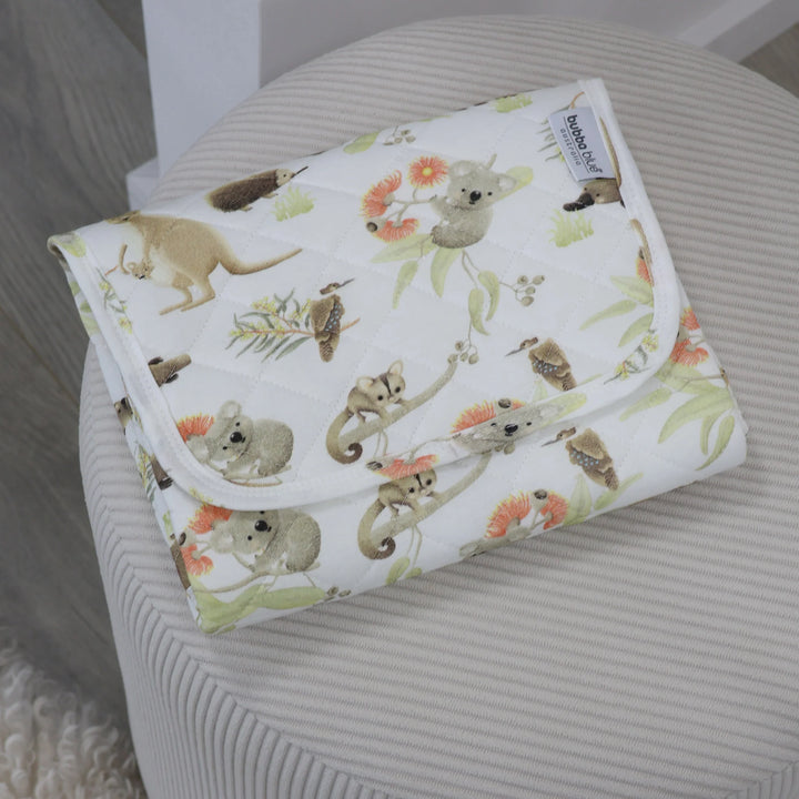 Bubba Blue Aussie Animals Travel Change Mat