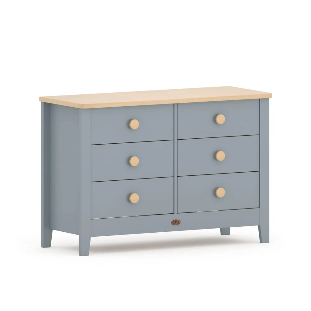Boori Universal 6 Drawer Chest - Blueberry and Almond (B-6DCV24/BBAD)