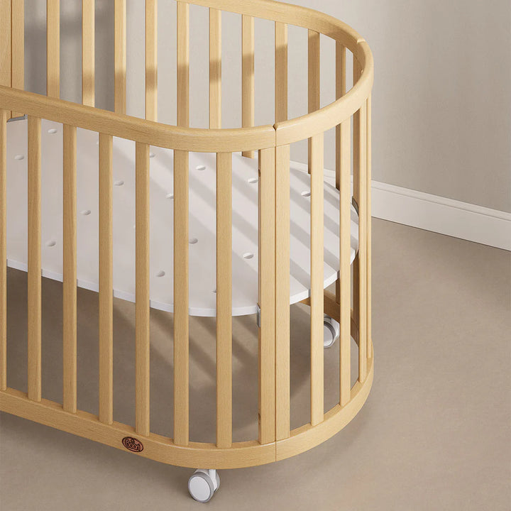 Boori Eden Oval Cot V22 Beech Wood - Beech(B-EDOCCOV22/BH)