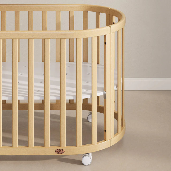 Boori Eden Oval Cot V22 Beech Wood - Beech(B-EDOCCOV22/BH)