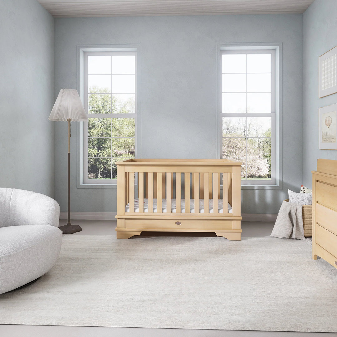 Boori Eton Convertible Plus Cot Bed - Almond(B-ETCPV26/AD)