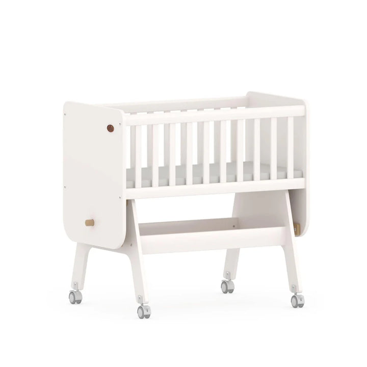 Boori Neat Rocking Cradle + Mattress-Barley and Almond(B-NERCV24/BAAD)