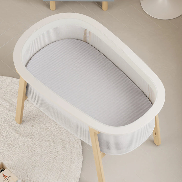 Boori Nest Easy-store Compact Cot (Airflow Mattress included)( B-NTSCCOFMAT/SWBH)