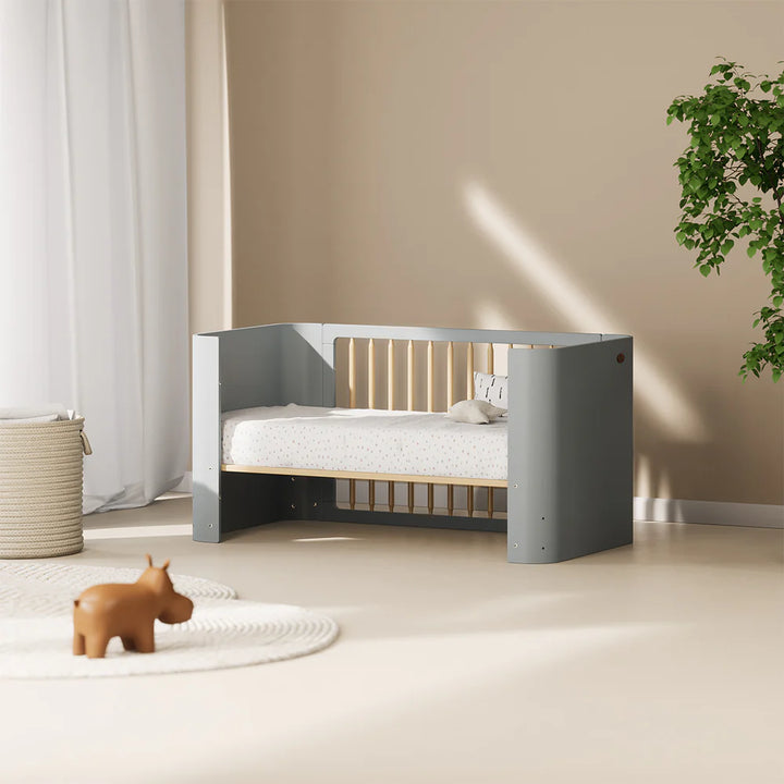 Boori Nova Cot Bed-BLUEBERRY AND BEECH(B-NVCB/BBBH)