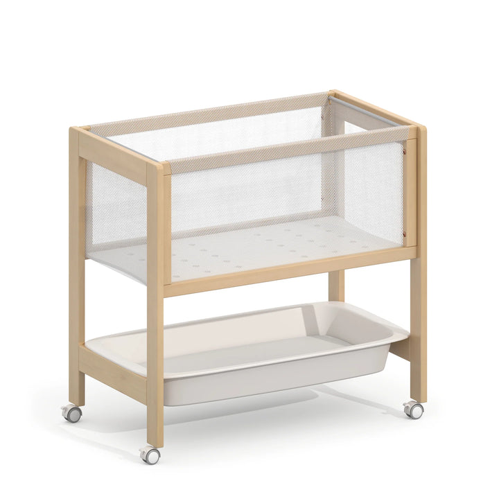 Boori Tidy Bassinet/Change Table - 2 in 1 - Almond(B-TIBASV25/AD)
