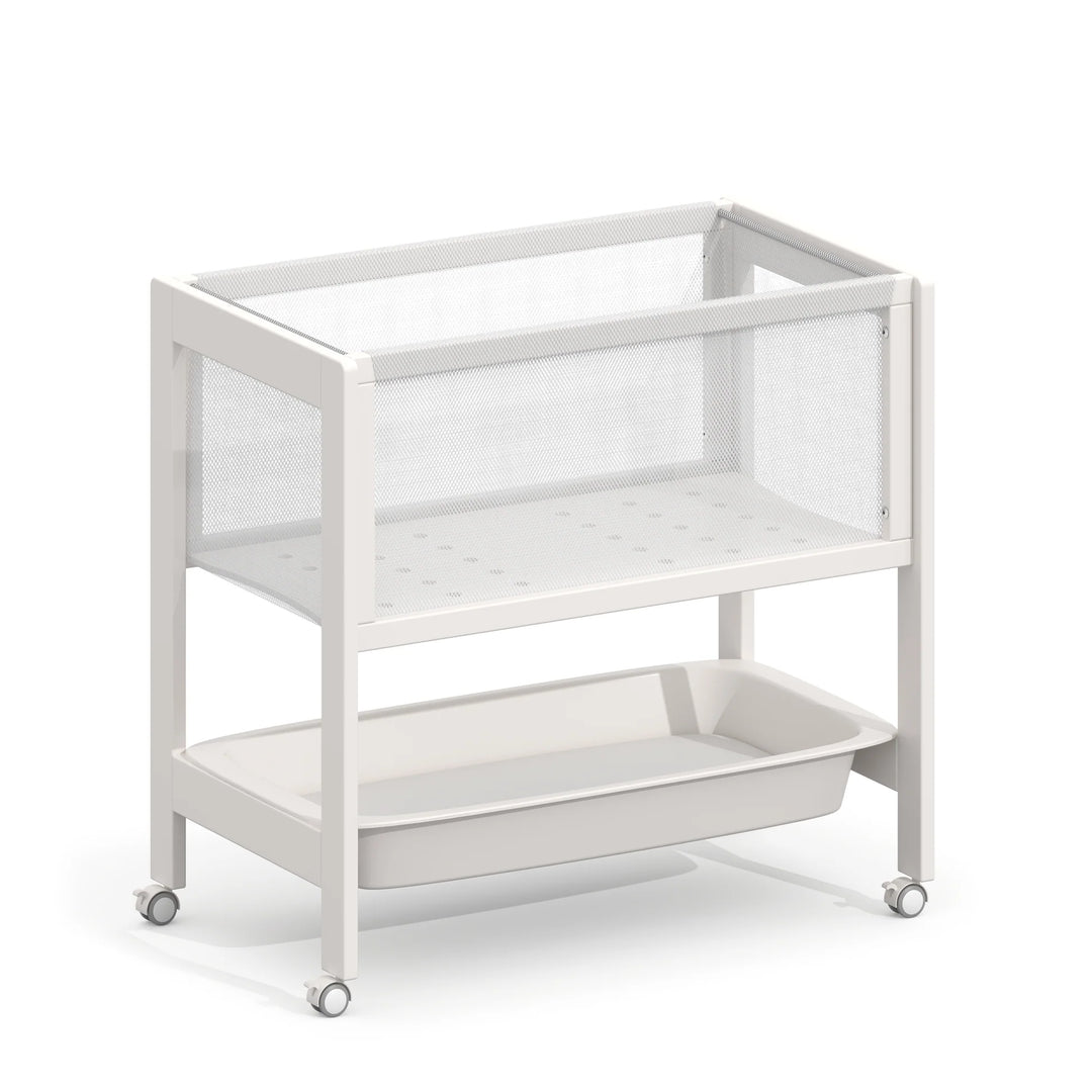 Boori Tidy Bassinet/Change Table - 2 in 1 - Barley White(B-TIBASV25/BA)