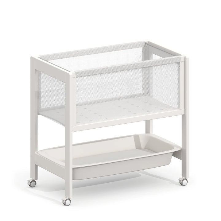Boori Tidy Bassinet/Change Table - 2 in 1 - Barley White(B-TIBASV25/BA)