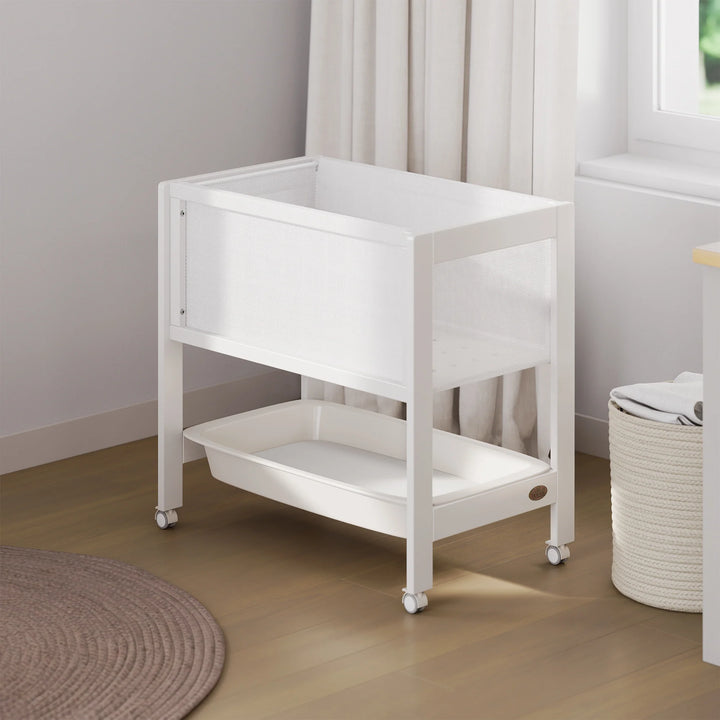 Boori Tidy Bassinet/Change Table - 2 in 1 - Barley White(B-TIBASV26/BA)