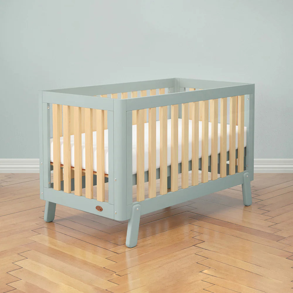 Boori Turin Cot Bed-Blueberry and Almond(B-TUCB/BBAD)