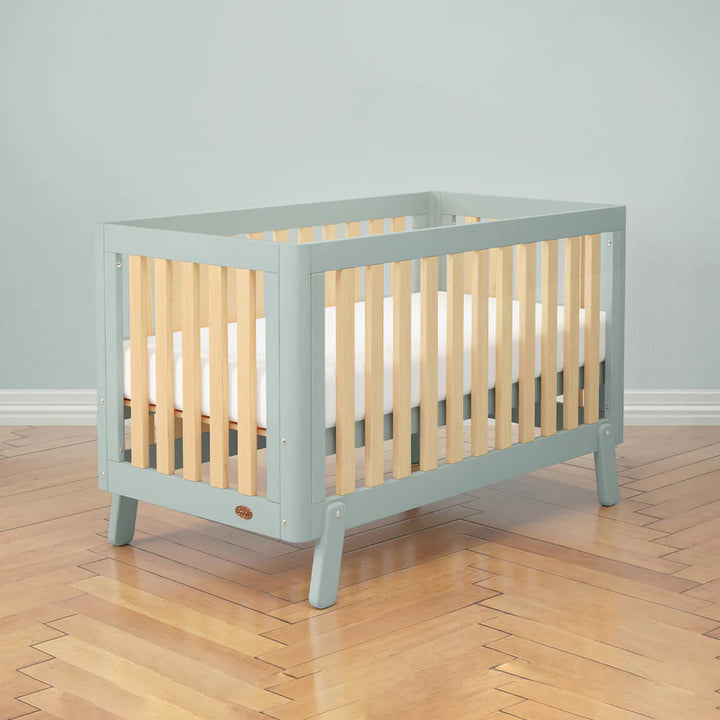 Boori Turin Cot Bed-Blueberry and Almond(B-TUCB/BBAD)