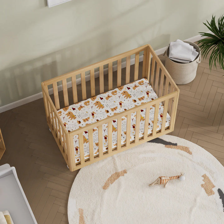 Boori Turin Compact Cot - Almond (B-TUCCOV24/AD)