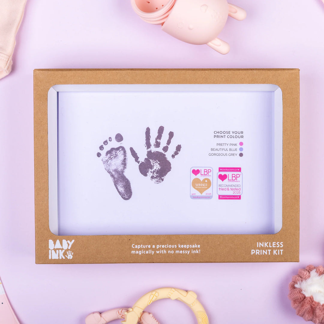 BABYink Ink-less Frame Kit - Pretty Pink