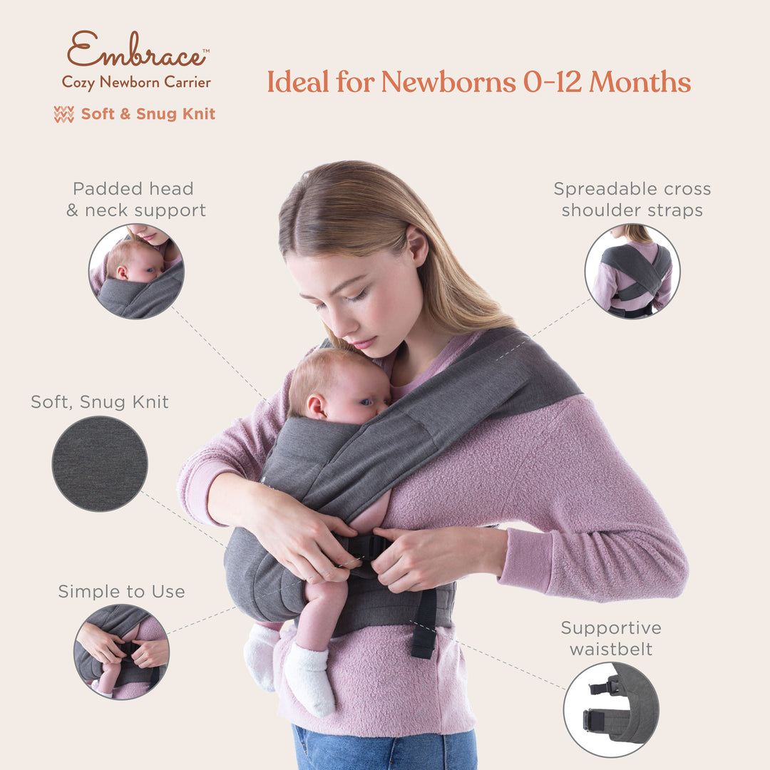 Ergobaby Embrace Newborn Carrier - Cream