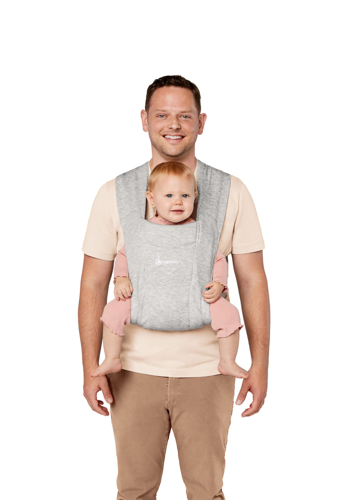 Ergobaby Embrace Newborn Carrier - Soft Grey